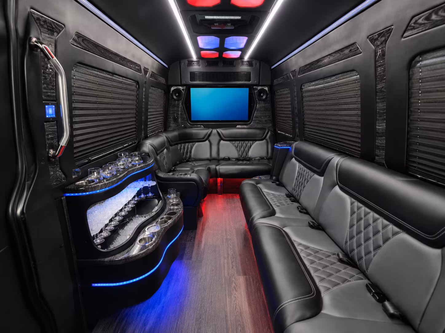 woodbridge 50 passenger party bus
