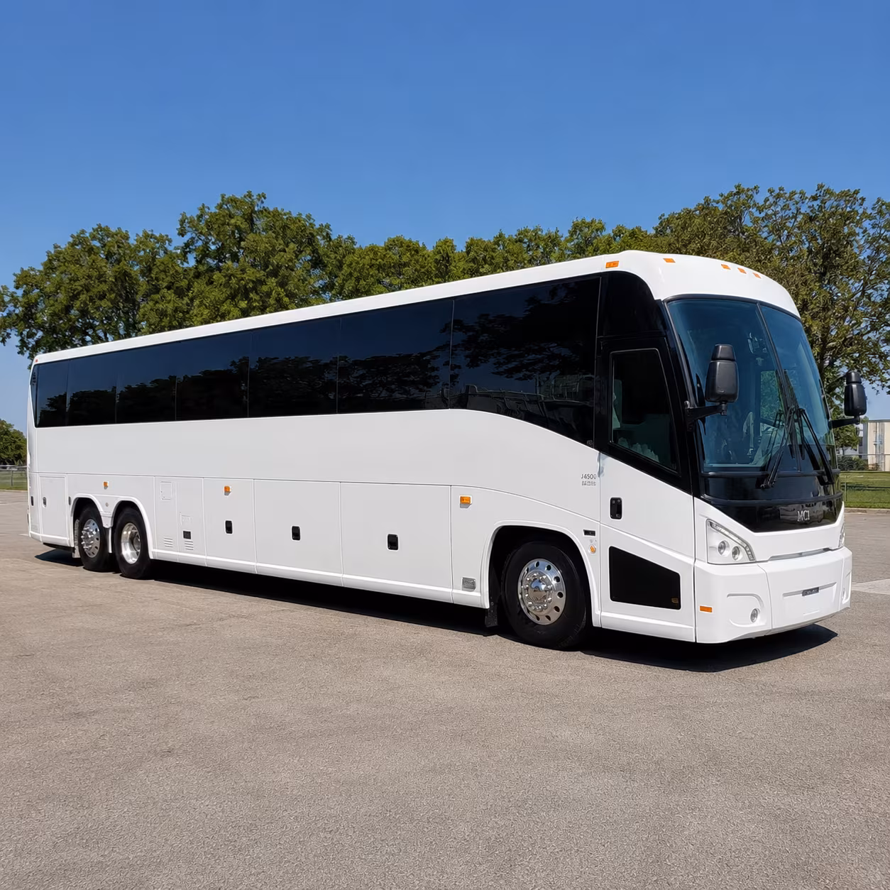 woodbridge charter bus services exterior