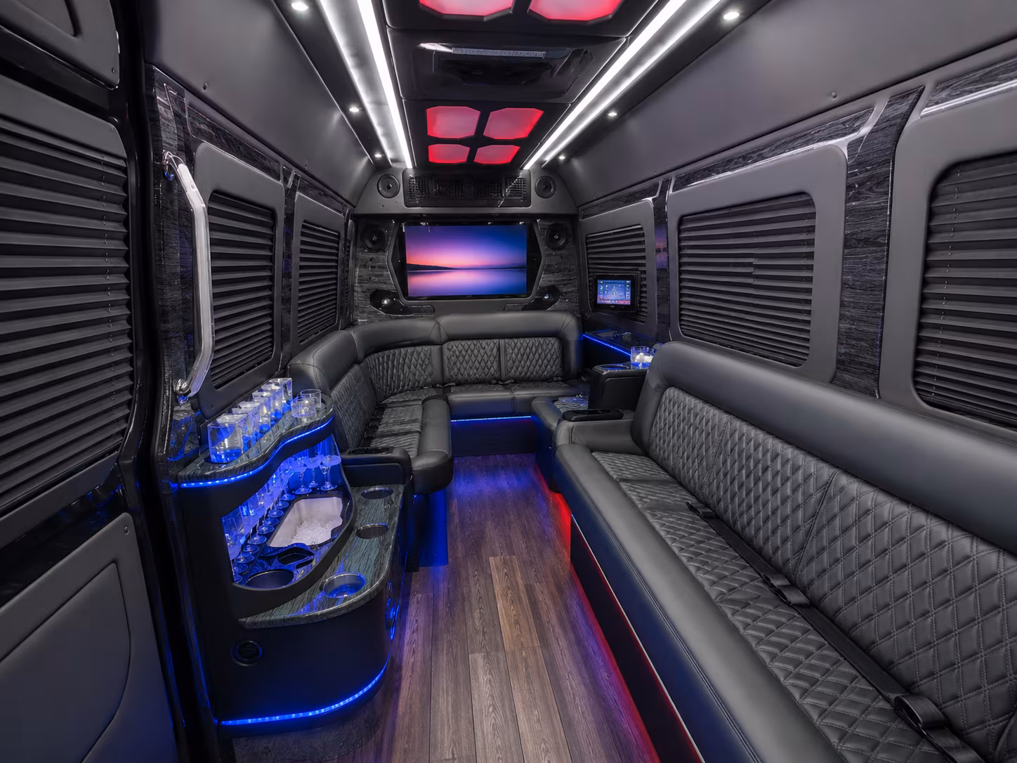 woodbridge prom transportation onboard seating