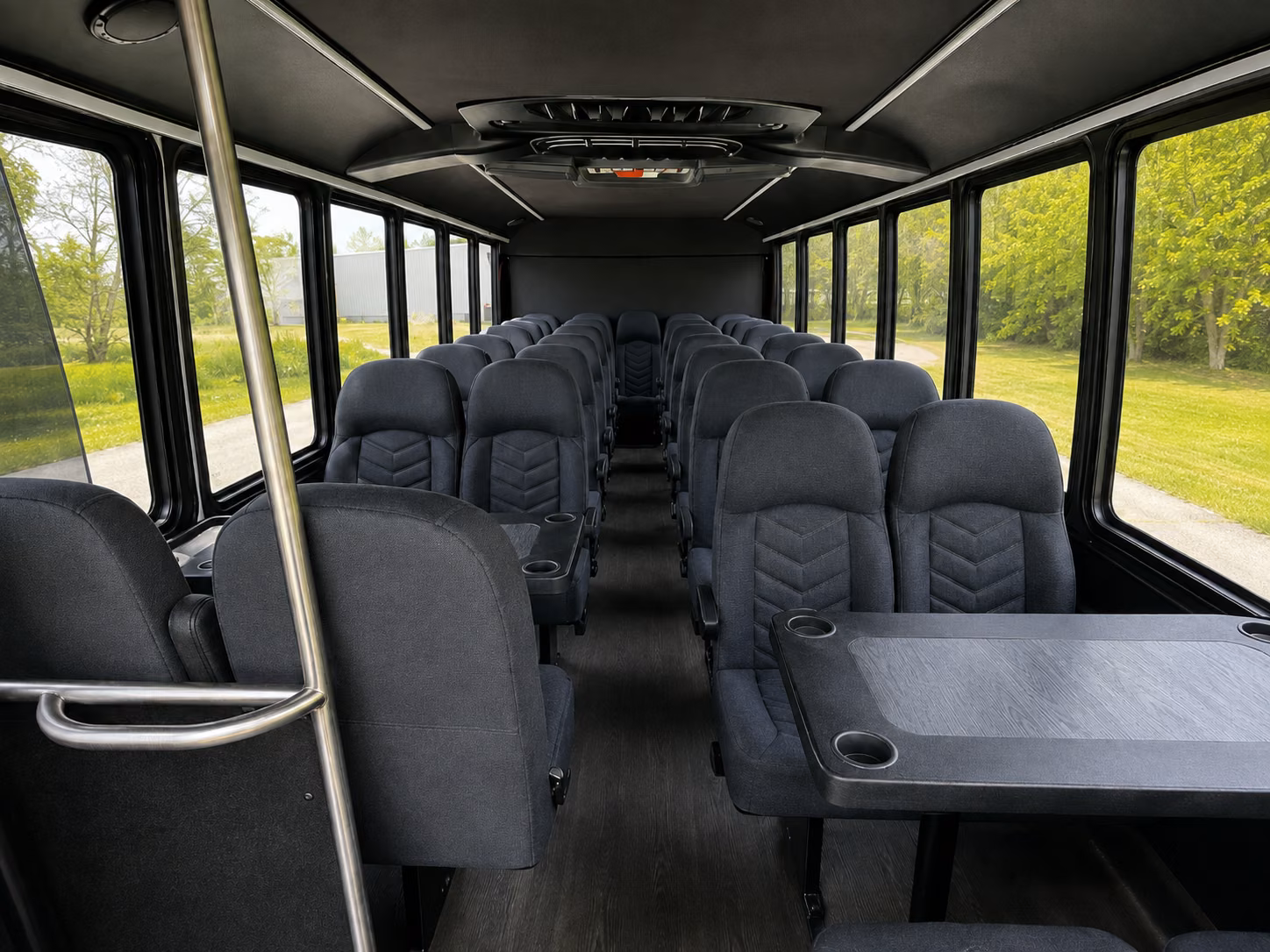 woodbridge religious group transportation onboard seating