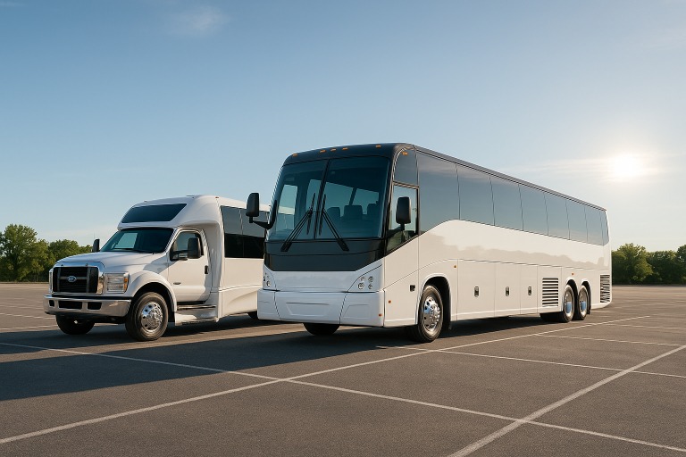 Charter Bus in Woodbridge